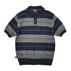 画像1: FB County S/S Charlie Brownl Shirts - Navy/Grey (1)