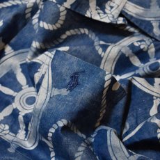 画像6: Polo Ralph Lauren Ships Wheel Vacation Shirts - Navy (6)