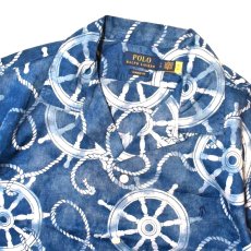 画像2: Polo Ralph Lauren Ships Wheel Vacation Shirts - Navy (2)
