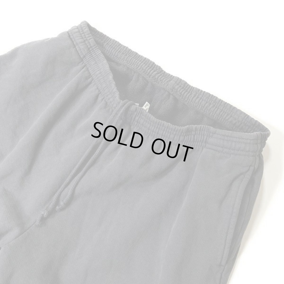 画像2: Los Angeles Apparel 14oz Heavy Fleece Sweat Shorts - Vintage Black (2)