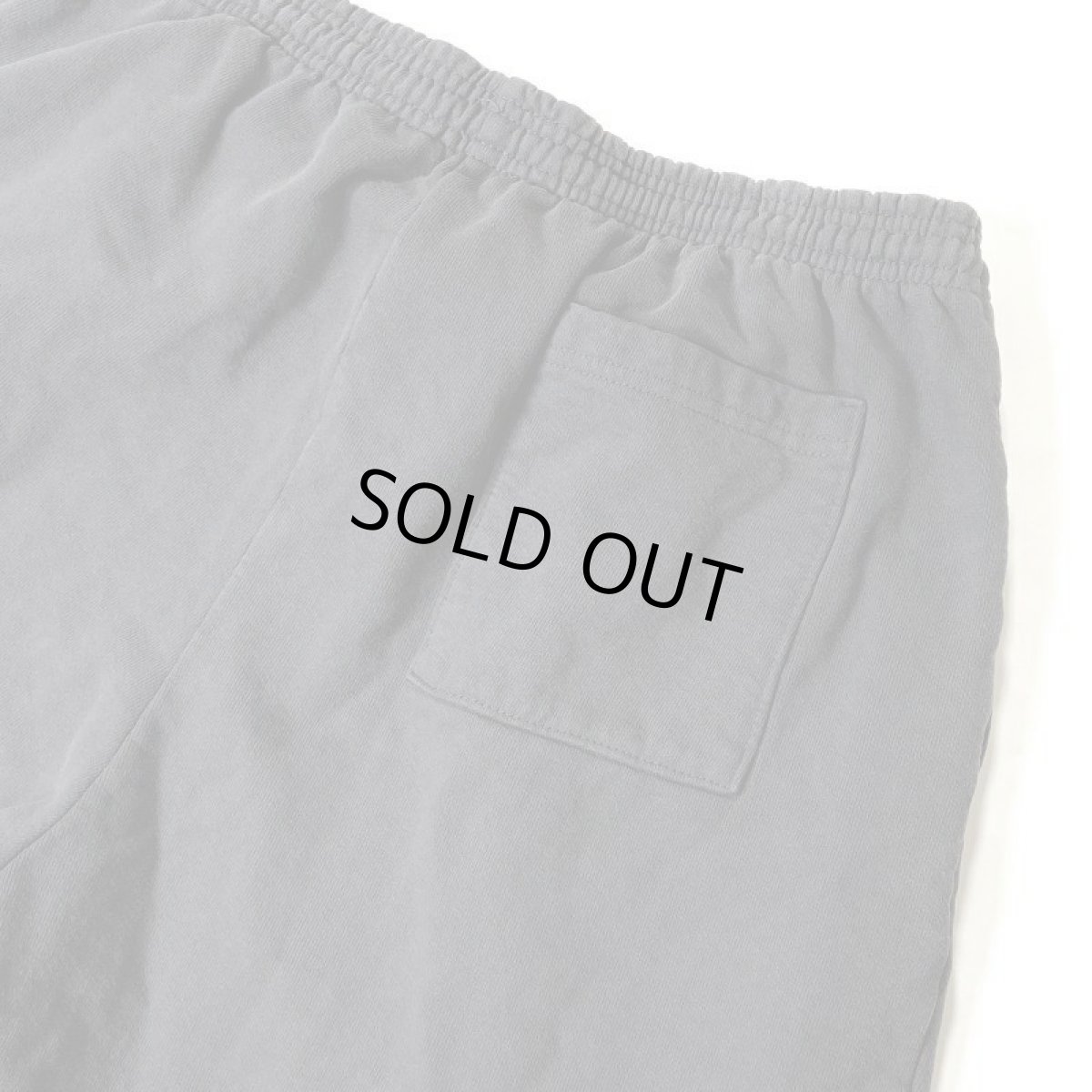 画像3: Los Angeles Apparel 14oz Heavy Fleece Sweat Shorts - Vintage Black (3)