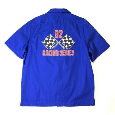 画像2: Polo Ralph Lauren Billy Camp Racing Shirts - Royal (2)