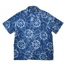 画像1: Polo Ralph Lauren Ships Wheel Vacation Shirts - Navy (1)