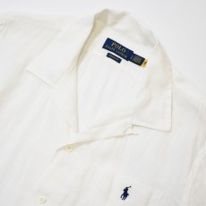 画像2: Polo Ralph Lauren Classic Fit Linen Camp Shirts - Deckwash White (2)
