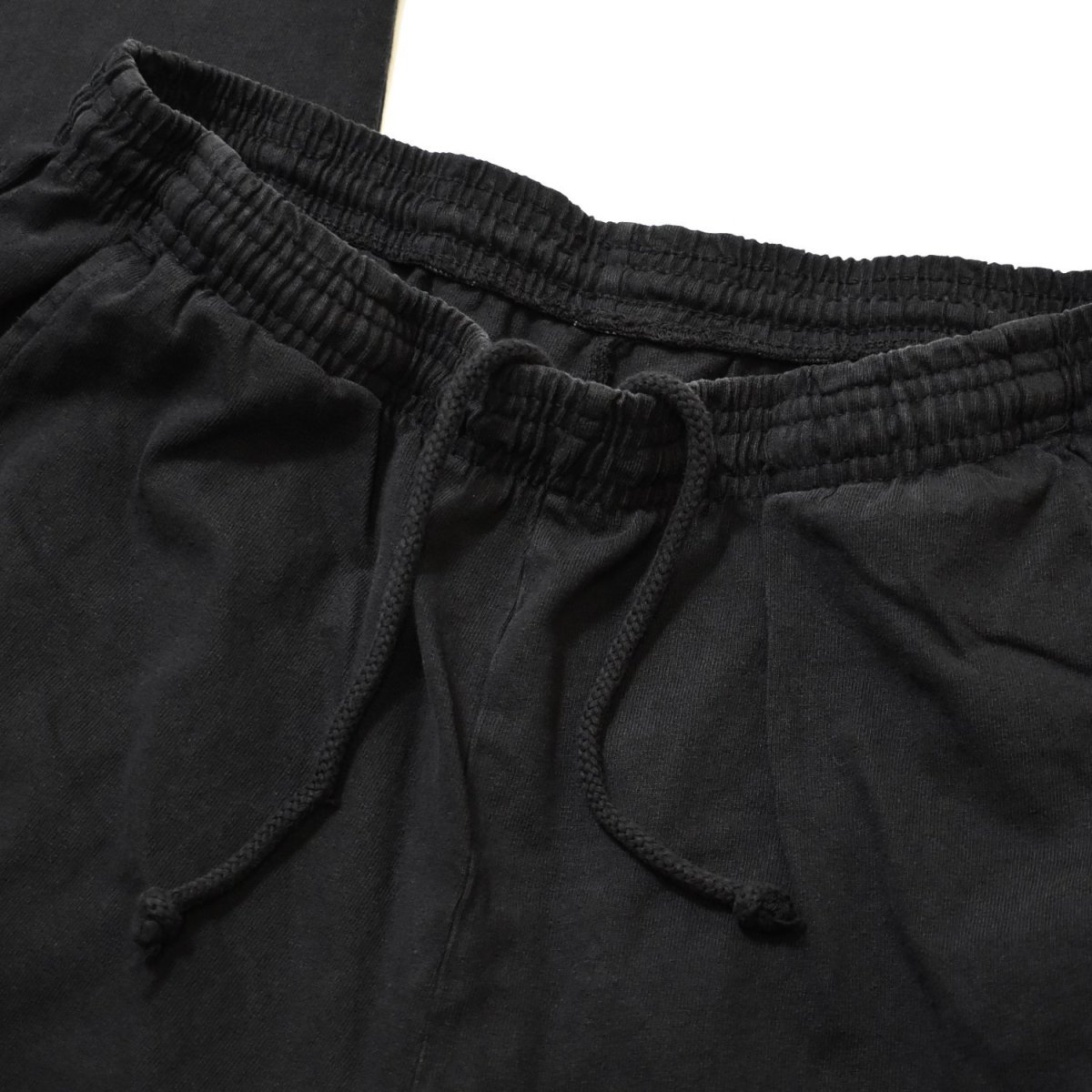 画像3: Los Angeles Apparel 8.5oz Heavy Jersey Wide Garment Dyed Casual Pants - Black (3)