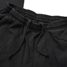 画像3: Los Angeles Apparel Heavy Jersey Wide Garment Dyed Casual Pants - Black (3)