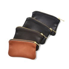 画像1: Moonshine Leather Co. 5inch Zippered Pouches  (1)