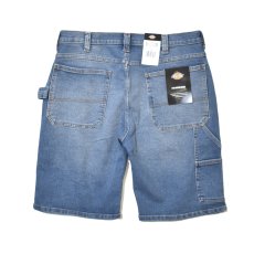 画像2: Dickies Flex Denim Utility Shorts - Medium Denim Wash (MWI) (2)