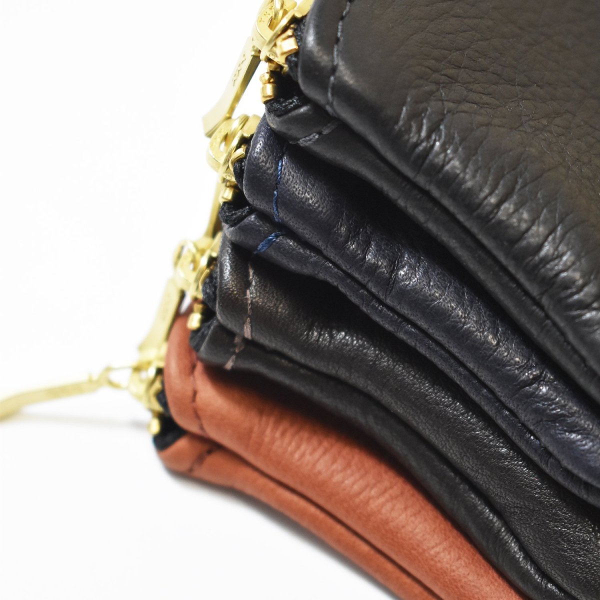 画像8: Moonshine Leather Co. 5inch Zippered Pouches  (8)