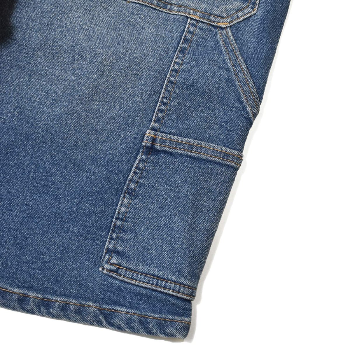 画像7: Dickies Flex Denim Utility Shorts - Medium Denim Wash (MWI) (7)