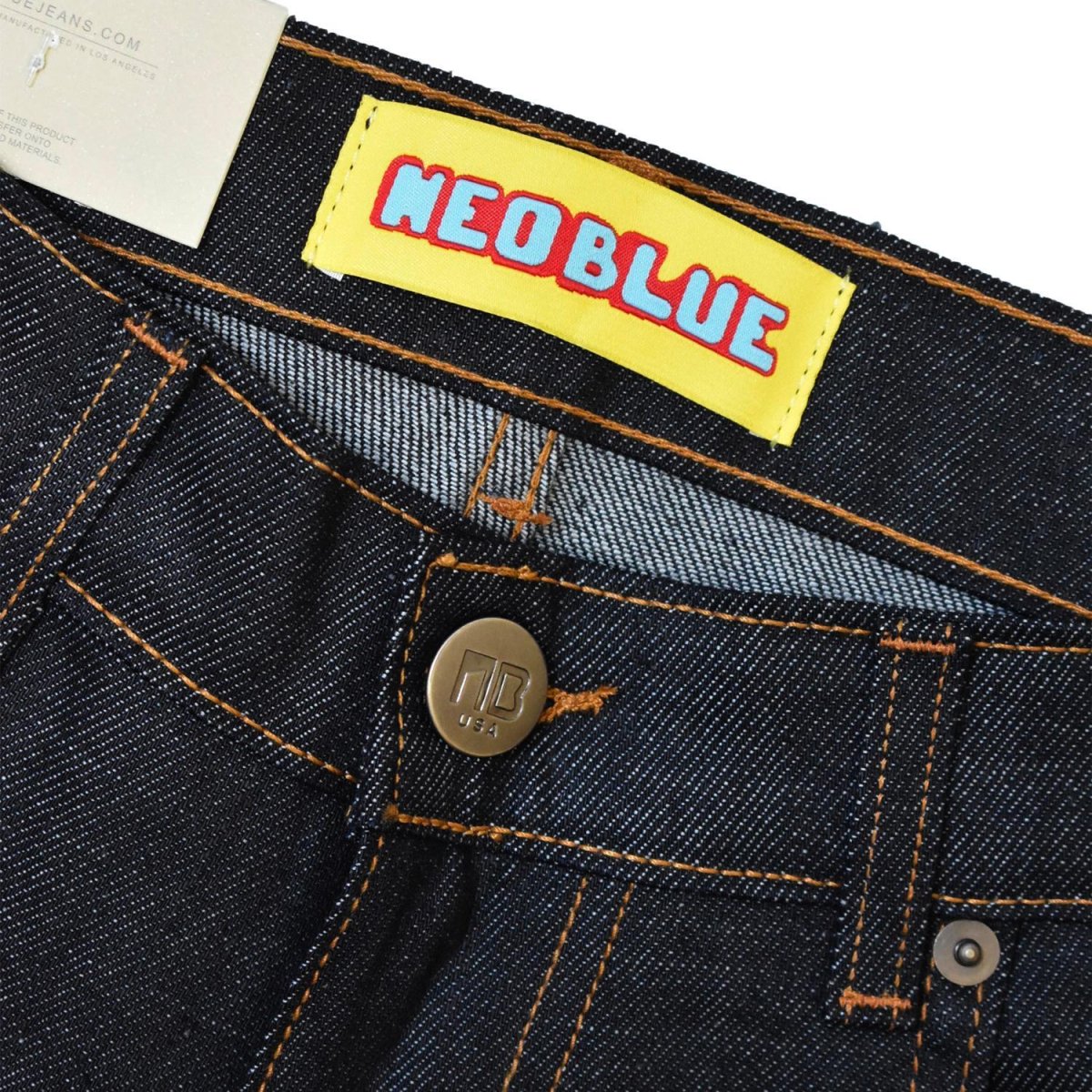 画像3: NEO BLUE Baggy Carpenter Shorts - Cross Super Dark (3)