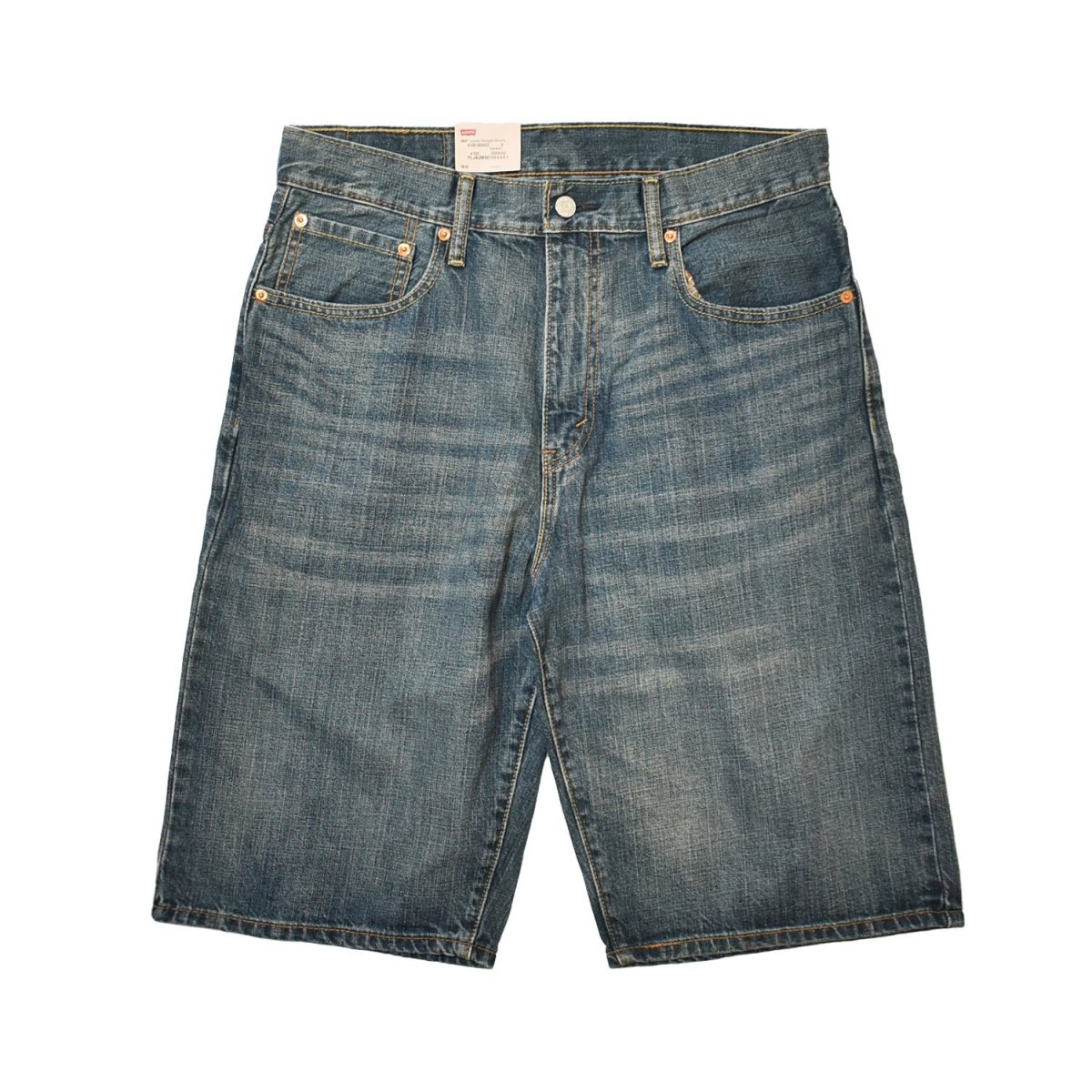 画像1: Deadstock Levi's 569 Loose Straight Shorts (1)