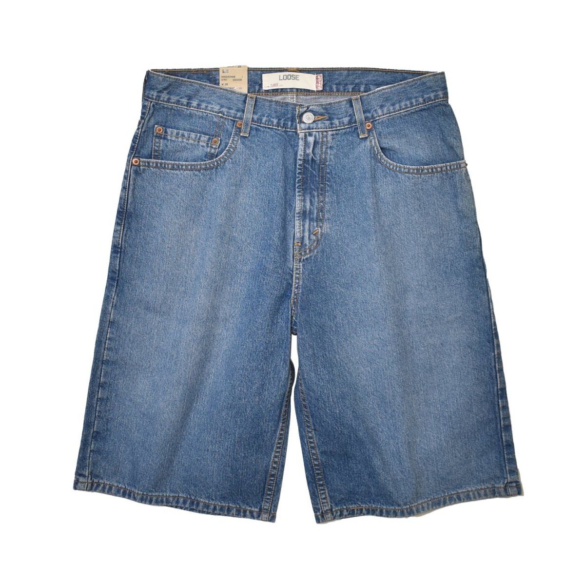 画像1: Deadstock Levi's 569 Loose Straight Shorts (1)