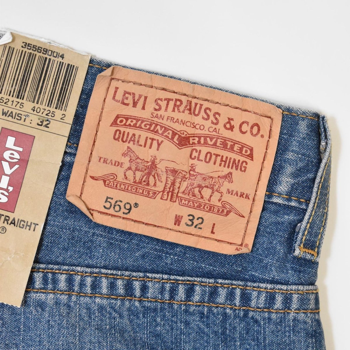画像5: Deadstock Levi's 569 Loose Straight Shorts (5)