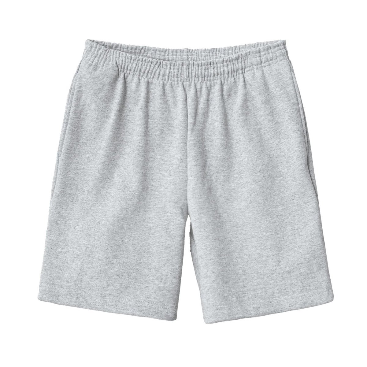 画像1: Los Angeles Apparel 14oz Heavy Fleece Sweat Shorts - Ash (1)