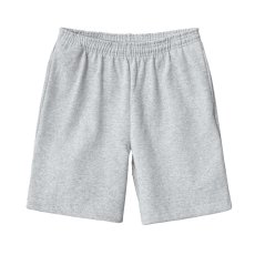 画像1: Los Angeles Apparel 14oz Heavy Fleece Sweat Shorts - Ash (1)