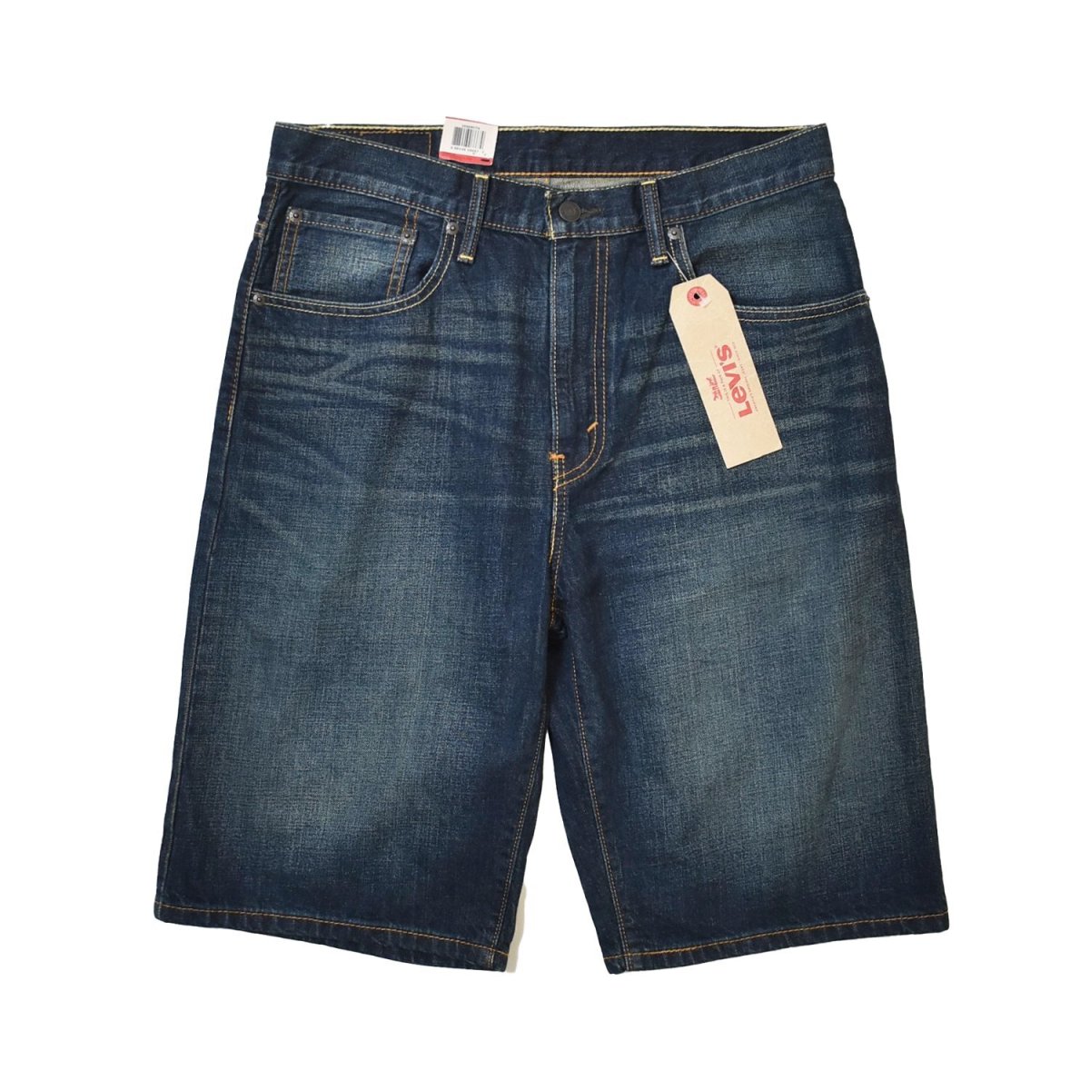 画像1: Deadstock Levi's 569 Loose Straight Shorts (1)