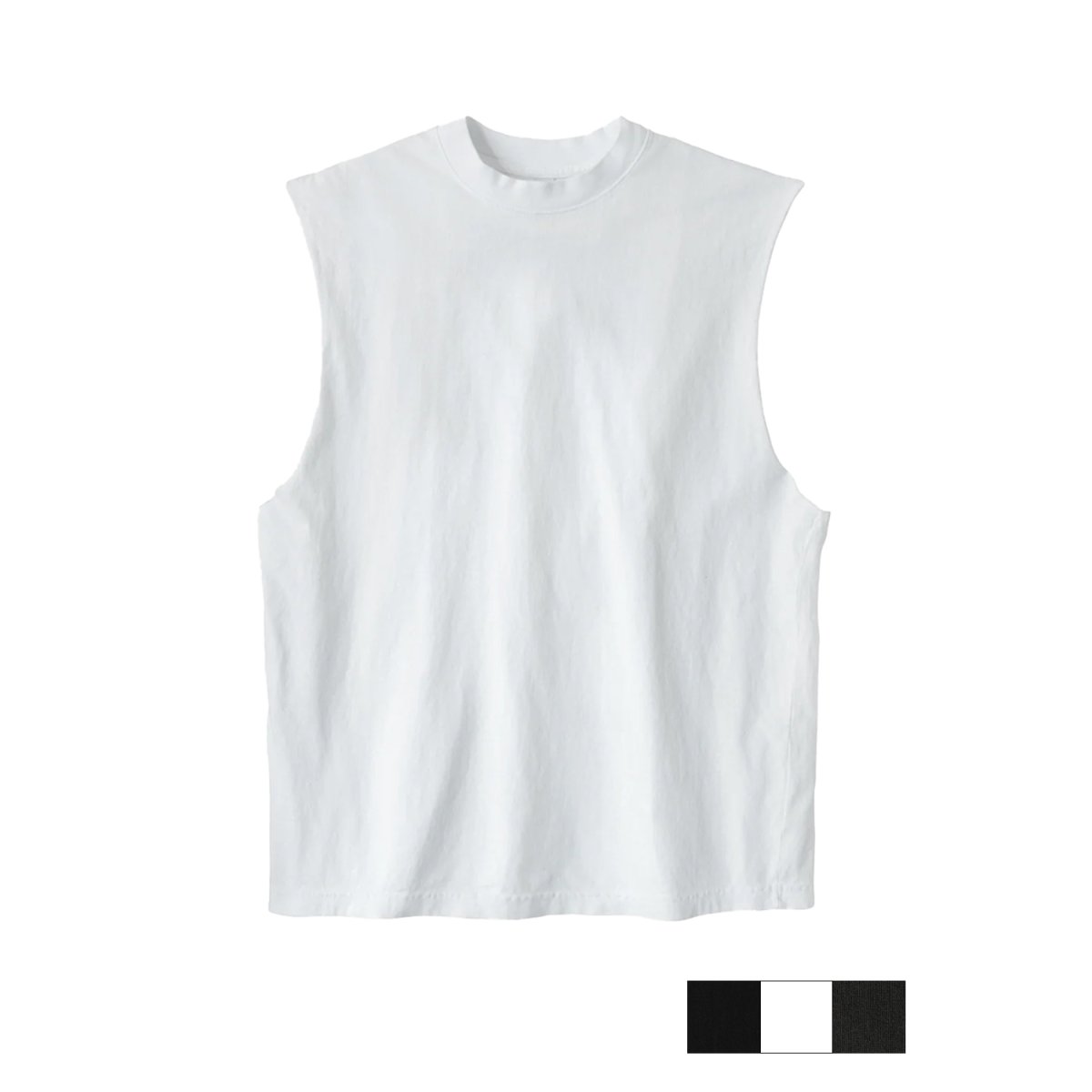 画像1: Los Angeles Apparel 6.5oz Garment Dye Sleeveless Tee (1)