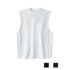 画像1: Los Angeles Apparel 6.5oz Garment Dye Sleeveless Tee (1)