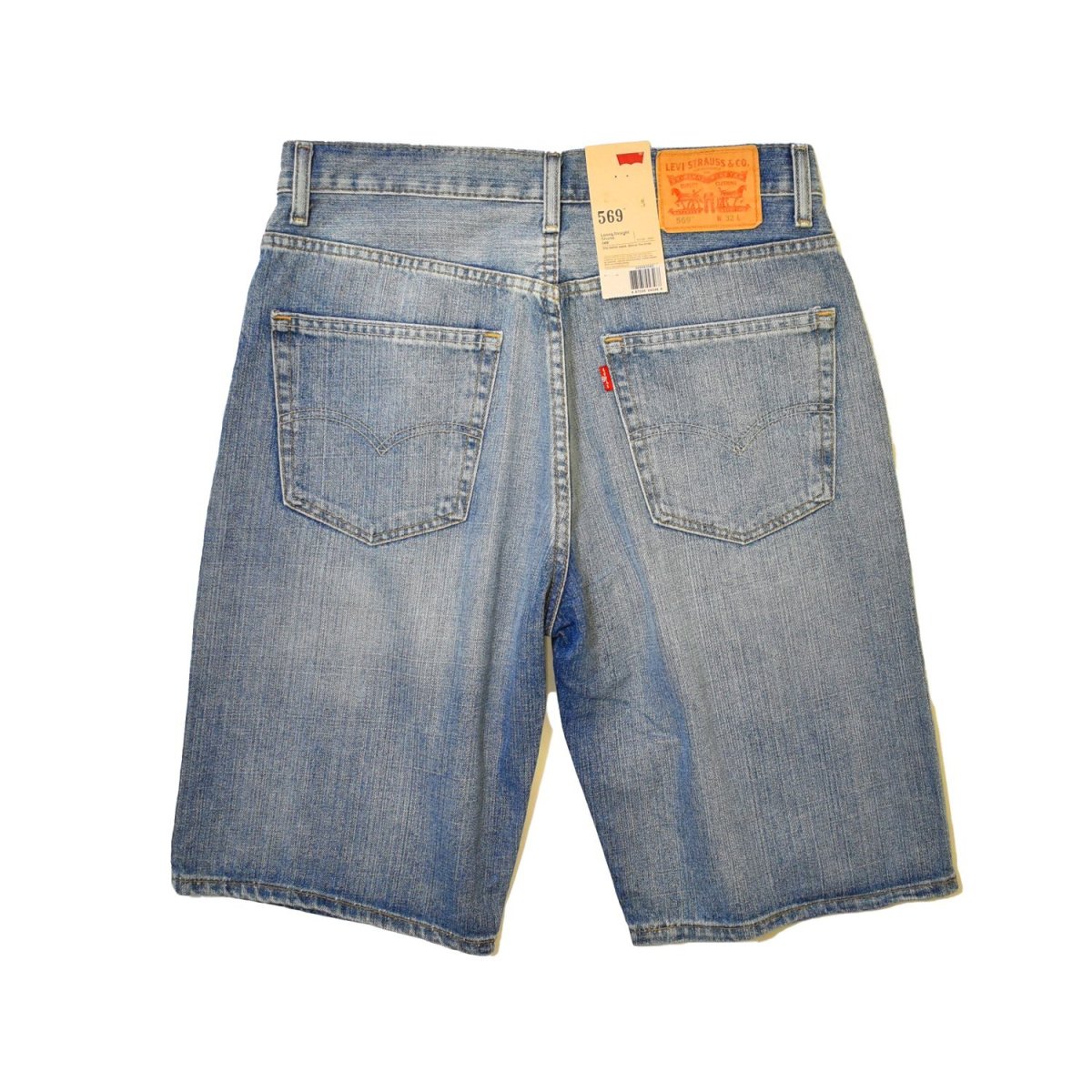 画像2: Deadstock Levi's 569 Loose Straight Shorts (2)