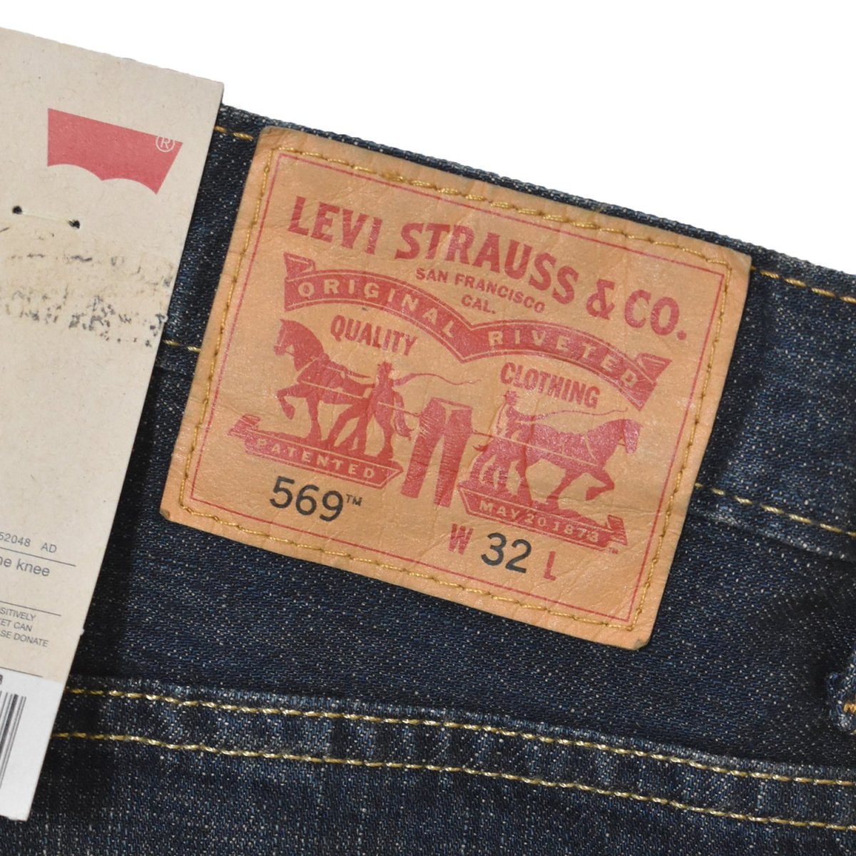 画像4: Deadstock Levi's 569 Loose Straight Shorts (4)
