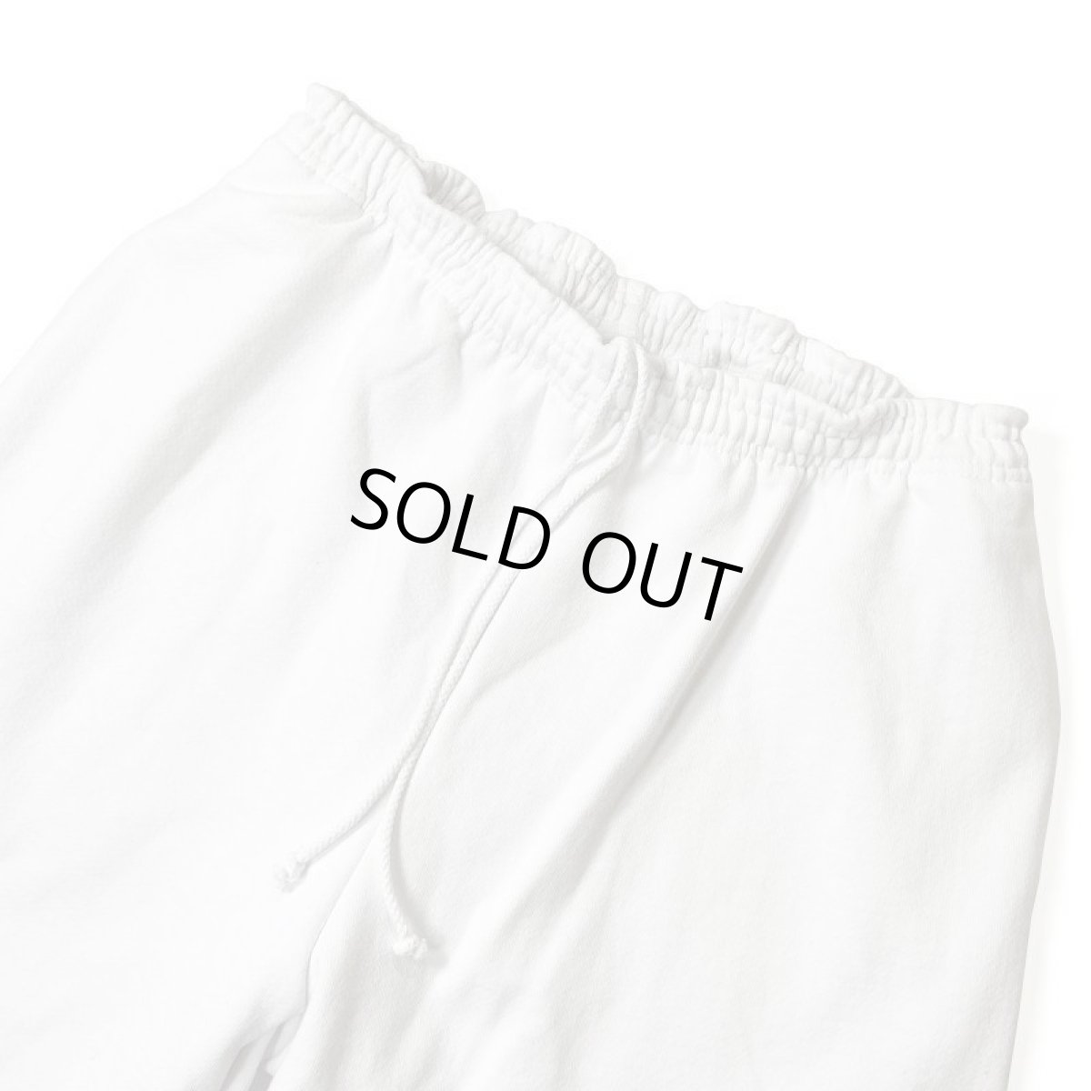 画像3: Los Angeles Apparel 14oz Heavy Fleece Sweat Shorts - White (3)