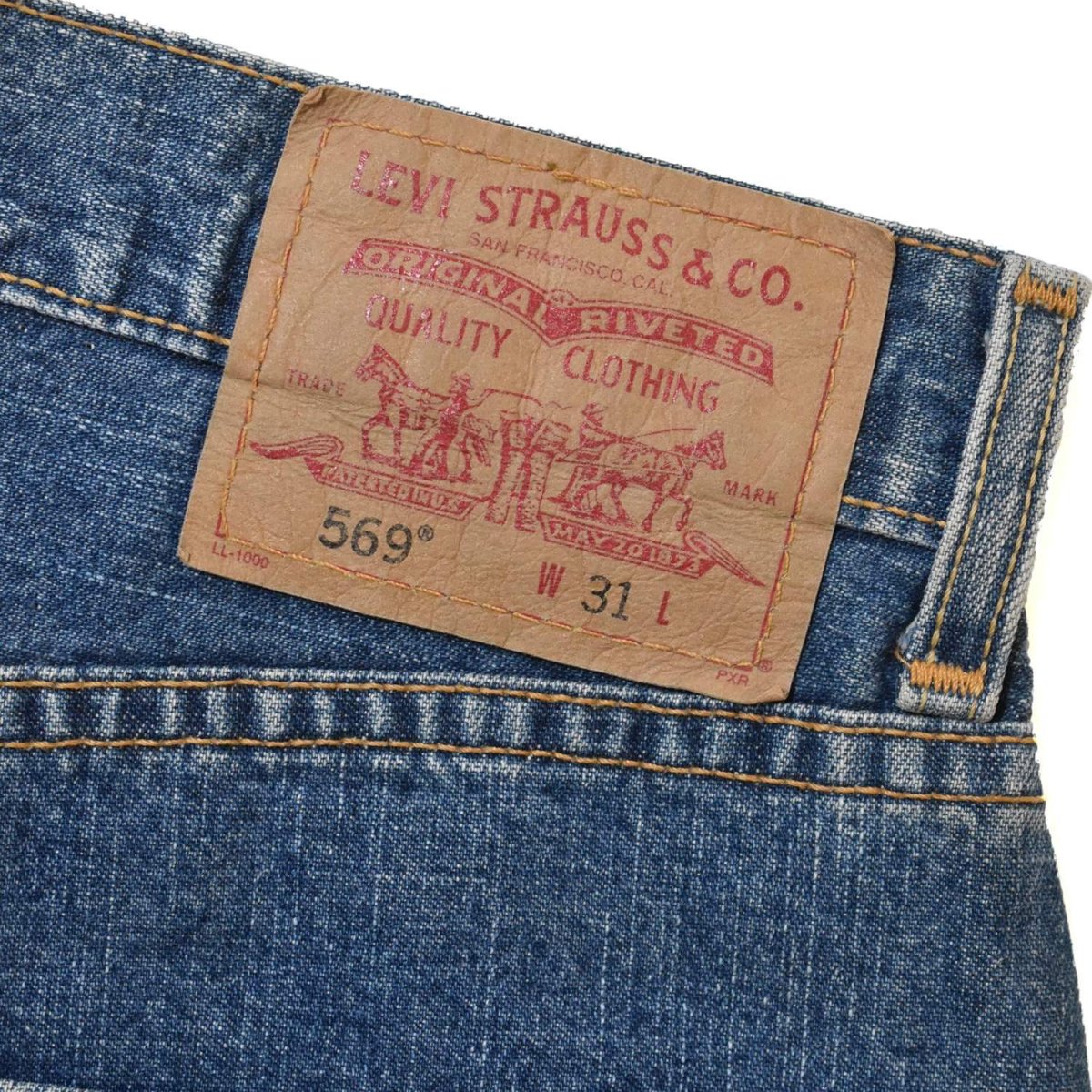 画像4: Deadstock Levi's 569 Loose Straight Shorts (4)