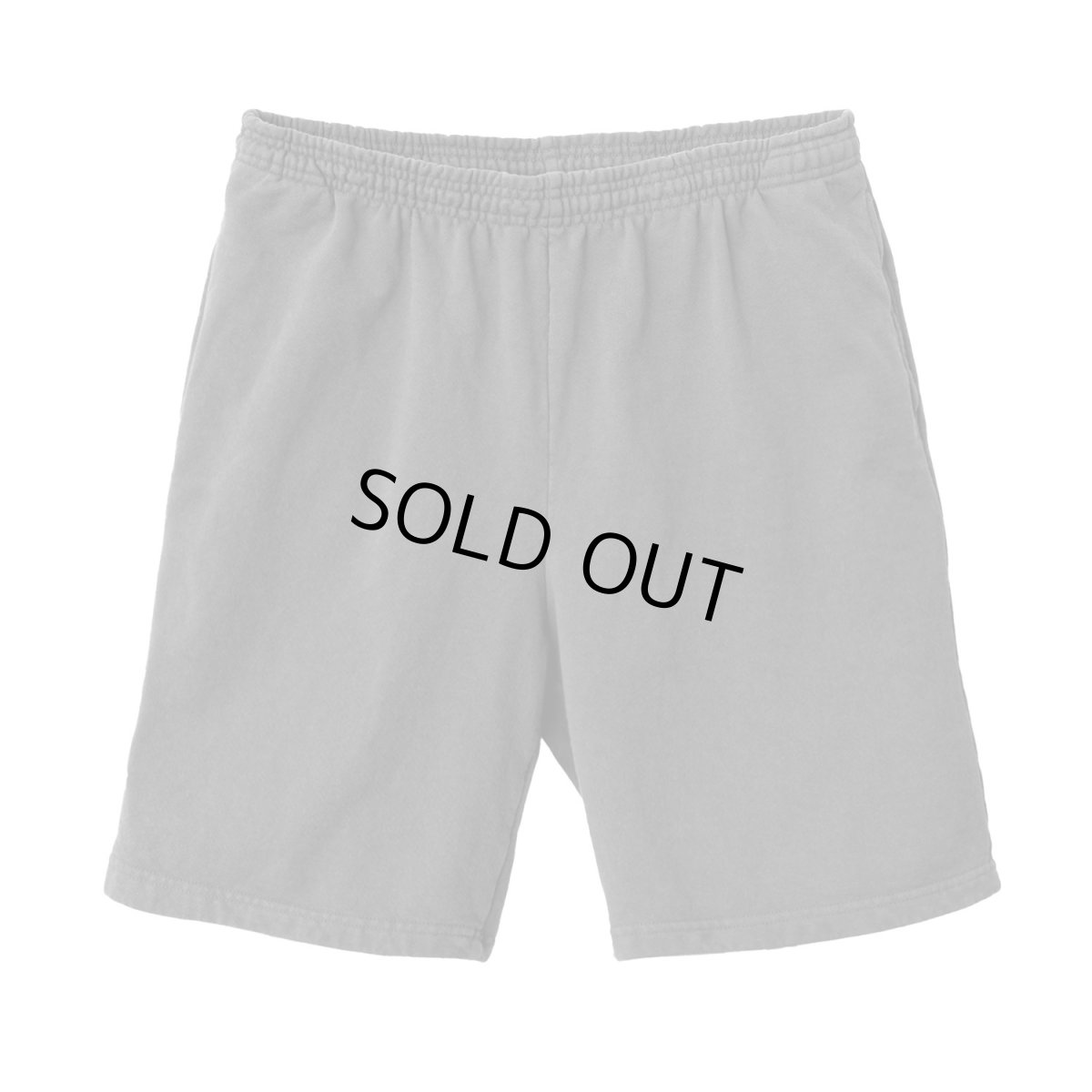 画像1: Los Angeles Apparel 14oz Heavy Fleece Sweat Shorts - Vintage Black (1)