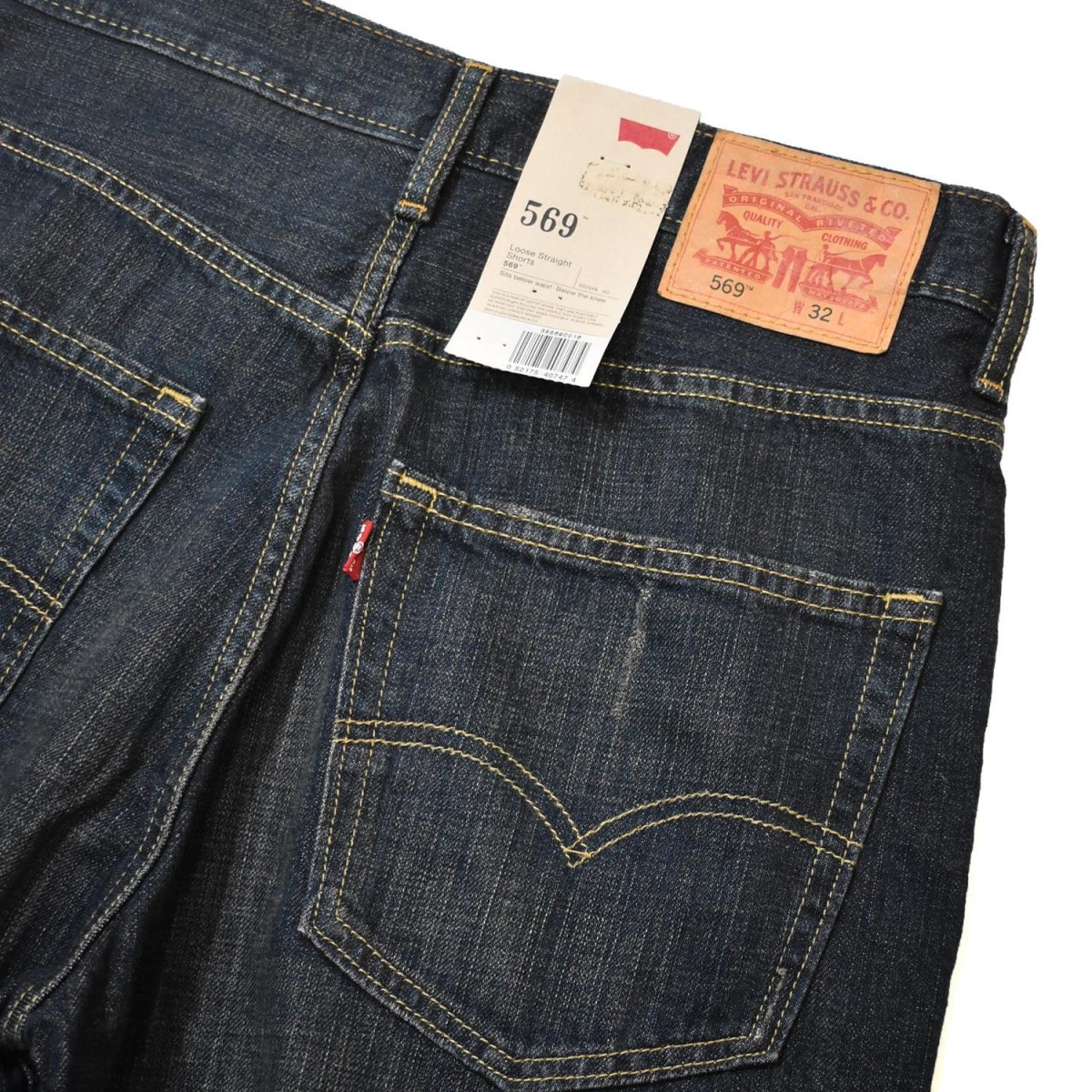 画像5: Deadstock Levi's 569 Loose Straight Shorts (5)