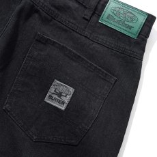画像4: Butter Goods Wide Cut Denim Jeans - Washed Black (4)