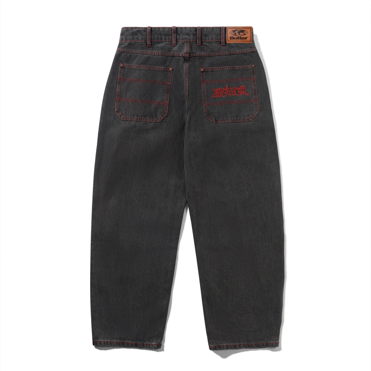 画像2: Butter Goods Encounter Denim Jeans - Tinted Washed Black (2)