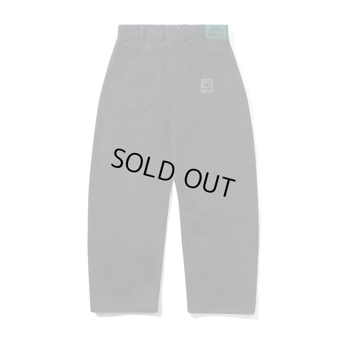 画像2: Butter Goods Wide Cut Denim Jeans - Washed Black (2)