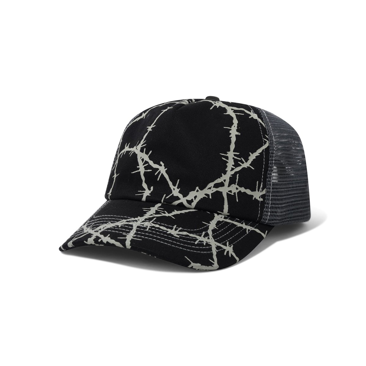 画像1: Butter Goods Wired Trucker Cap - Black (1)