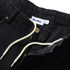 画像3: Butter Goods Wide Cut Denim Jeans - Washed Black (3)
