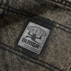 画像5: Butter Goods Wide Cut Denim Jeans - Acid Washed Brown (5)