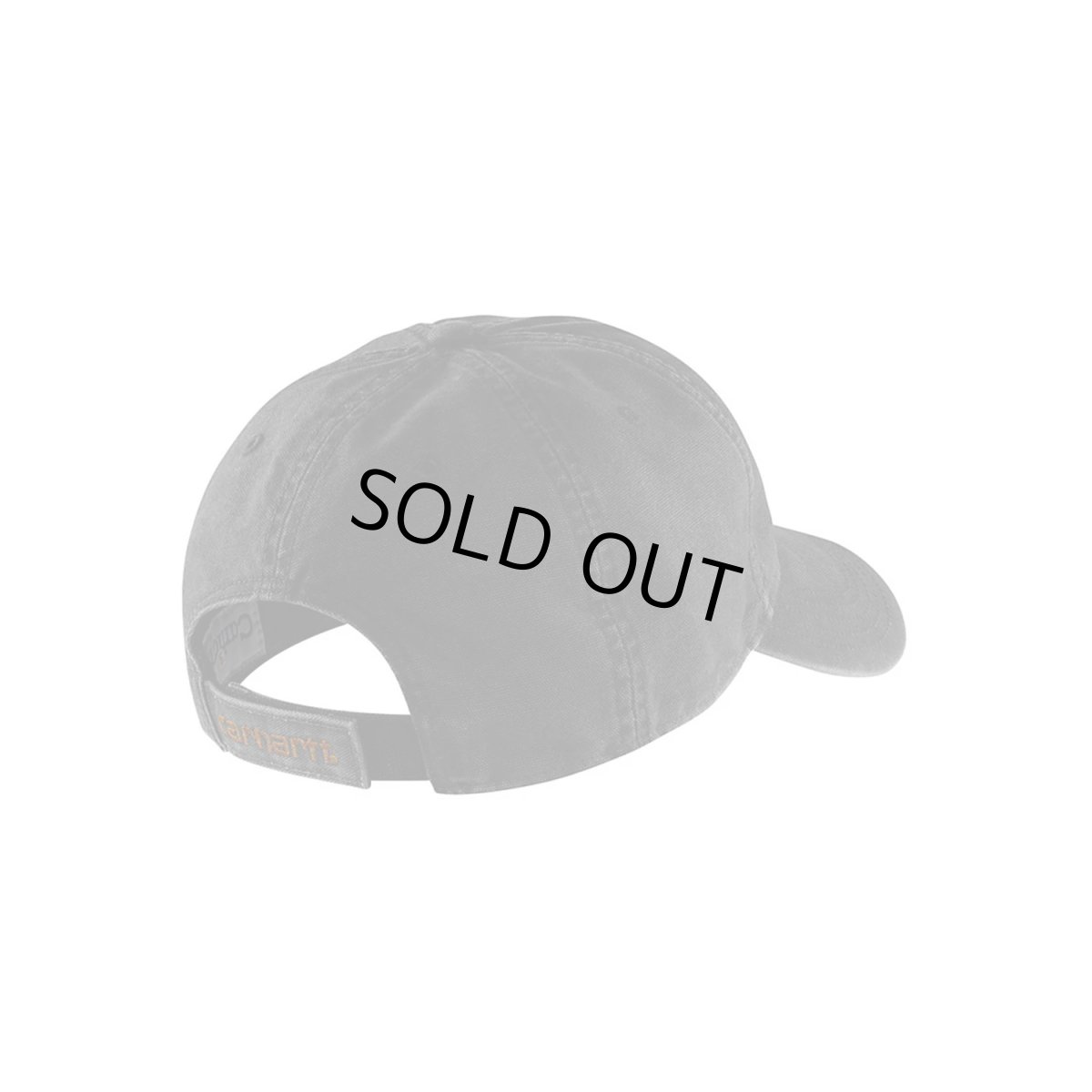 画像2: Carhartt USA Canvas Cap - Black (2)
