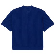 画像2: OBEY Grant Quater Zip Sweater - Surf Blue (2)