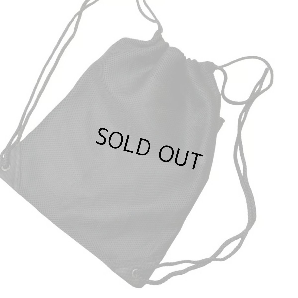 画像3: Port Authority Cinch Pack with Mesh Trim - Black (3)