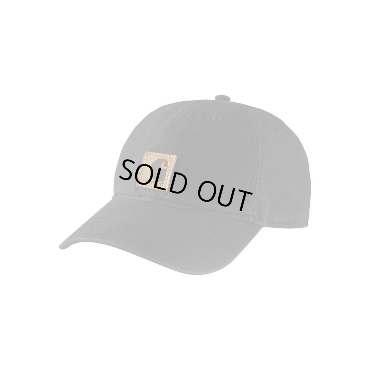 画像1: Carhartt USA Odessa Canvas Cap - Black (1)