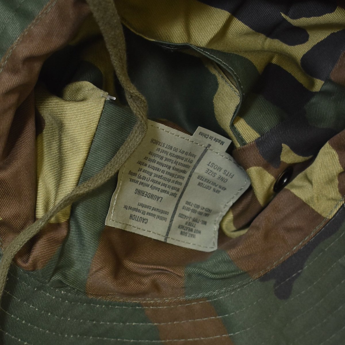 画像3: Rothco Adjustable Boonie Hat - Woodland Camo (3)