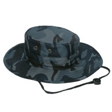 画像1: Rothco Adjustable Boonie Hat - Midnight Blue Camo (1)