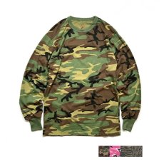 画像1: Rothco L/S Camo T-Shirts (1)