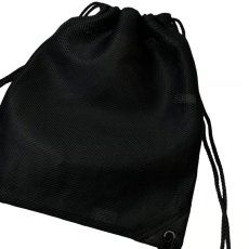 画像2: Port Authority Cinch Pack with Mesh Trim - Black (2)