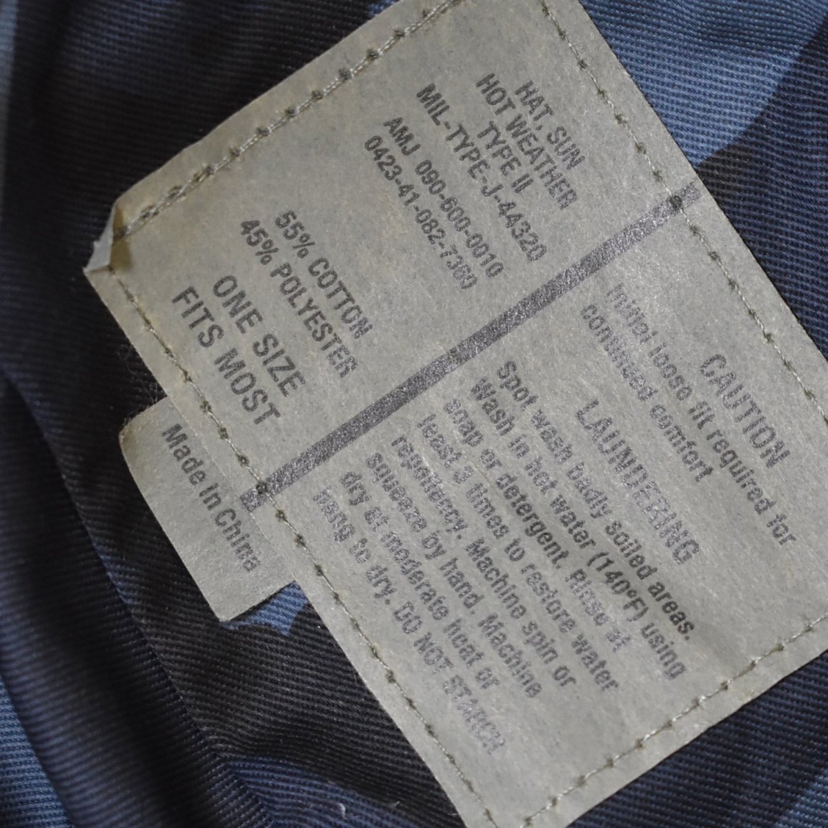 画像3: Rothco Adjustable Boonie Hat - Midnight Blue Camo (3)