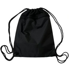 画像1: Port Authority Cinch Pack with Mesh Trim - Black (1)
