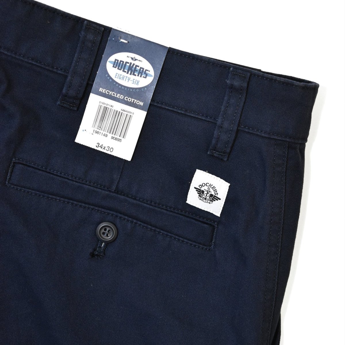 画像6: Dockers Loose Fit Eighty-Six Original Pleated Chino Pants - Navy Blazer (6)