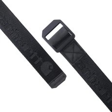 画像3: Carhartt USA Nylon Webbing Ladder Lock Belt - Black (3)