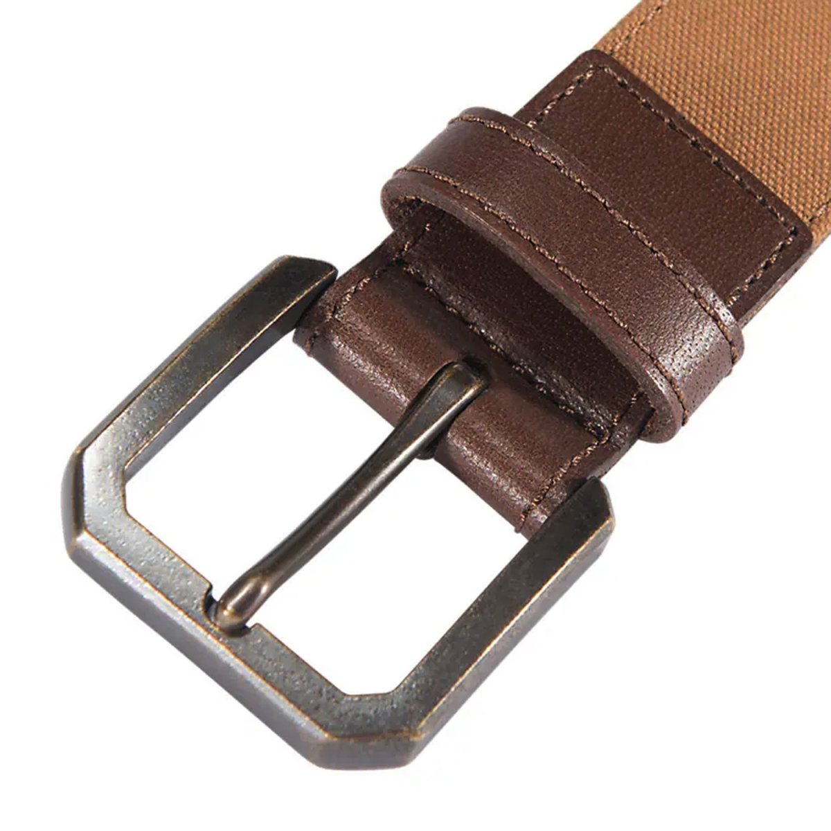 画像2: Carhartt USA Canvas Duck Belt - Brown (2)