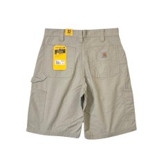 画像1: Carhartt USA B147 Canvas Utility Shorts - Tan (1)