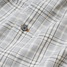 画像4: Carhartt USA Relaxed Fit Lightweight S/S Plaid Shirts - Carhartt Gray (4)
